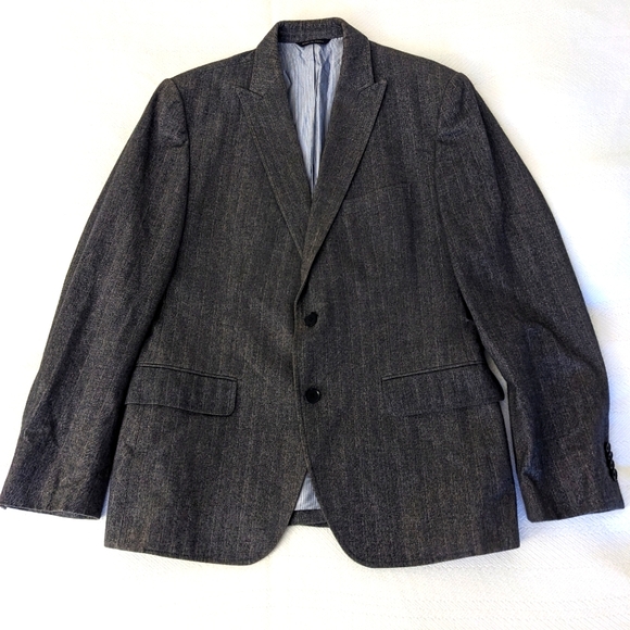 Banana Republic Men's 40R Cotton Herringbone Sport Coat / Blazer
